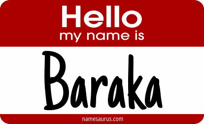 Hello my name is Baraka png download