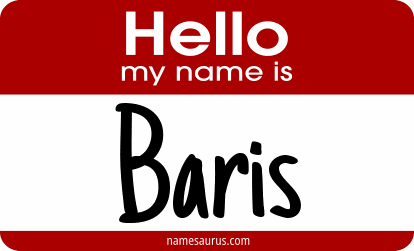Hello my name is Baris png download