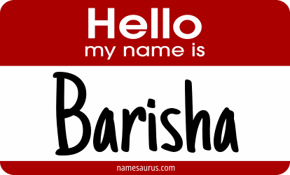 Hello my name is Barisha png download