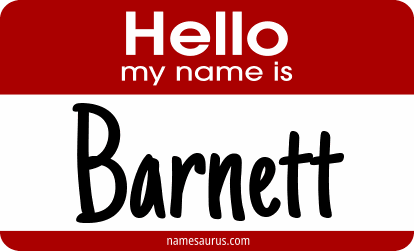 Hello my name is Barnett png download