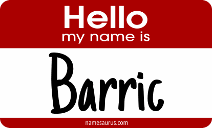 Hello my name is Barric png download