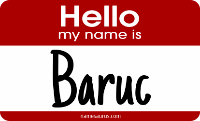 Hello my name is Baruc png download