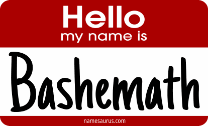 Hello my name is Bashemath png download