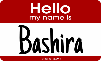 Hello my name is Bashira png download