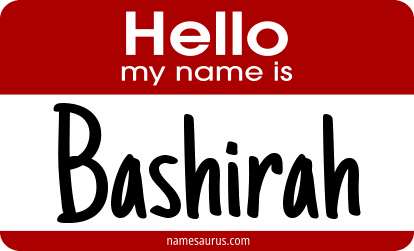 Hello my name is Bashirah png download