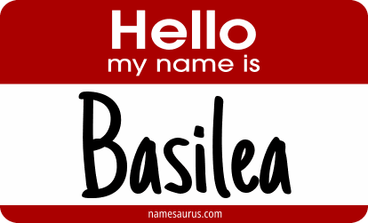 Hello my name is Basilea png download