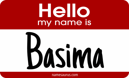 Hello my name is Basima png download