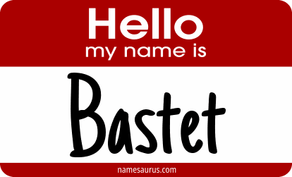 Hello my name is Bastet png download