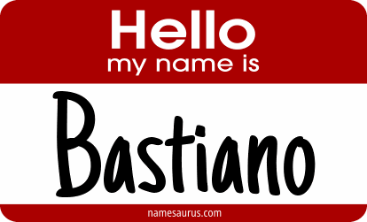 Hello my name is Bastiano png download