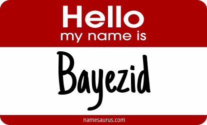 Hello my name is Bayezid png download