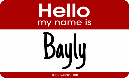 Hello my name is Bayly png download