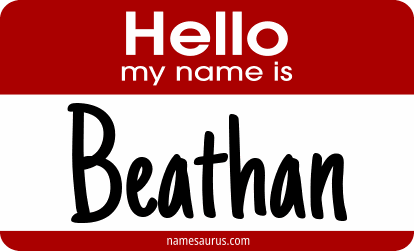 Hello my name is Beathan png download