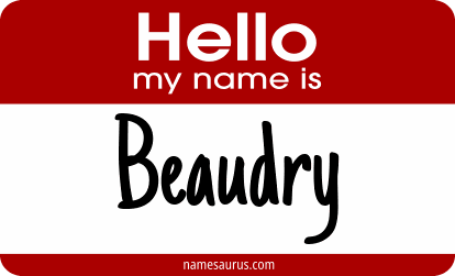 Hello my name is Beaudry png download