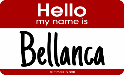 Hello my name is Bellanca png download