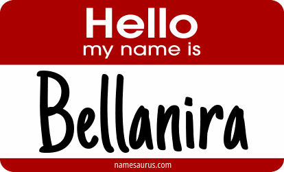 Hello my name is Bellanira png download