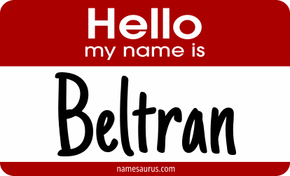 Hello my name is Beltran png download