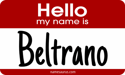 Hello my name is Beltrano png download