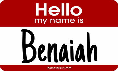 Hello my name is Benaiah png download
