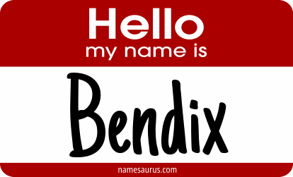 Hello my name is Bendix png download