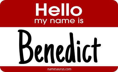 Hello my name is Benedict png download