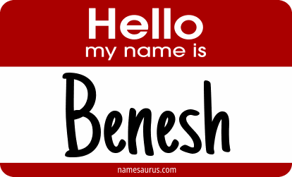 Hello my name is Benesh png download