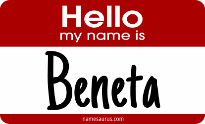 Hello my name is Beneta png download