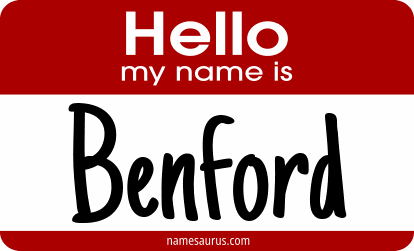 Hello my name is Benford png download