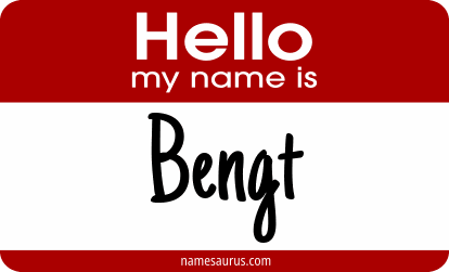 Hello my name is Bengt png download