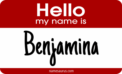Hello my name is Benjamina png download