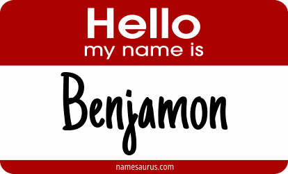 Hello my name is Benjamon png download