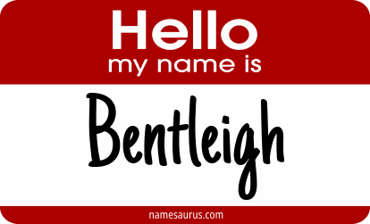 Hello my name is Bentleigh png download