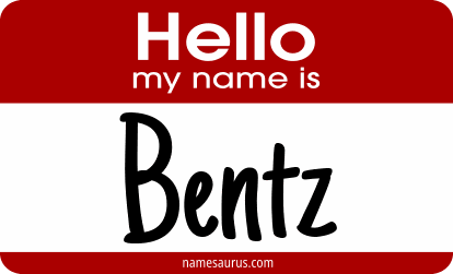 Hello my name is Bentz png download