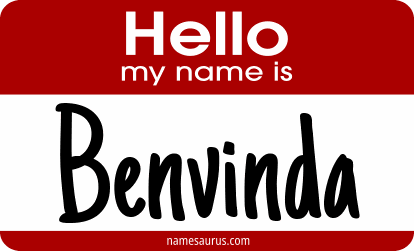Hello my name is Benvinda png download