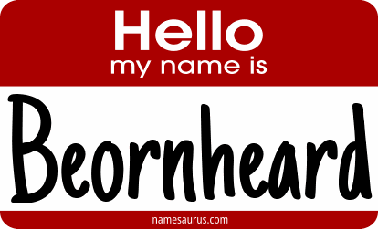 Hello my name is Beornheard png download