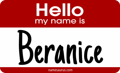 Hello my name is Beranice png download