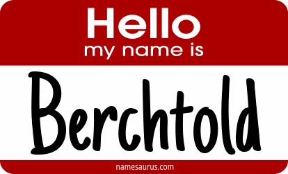 Hello my name is Berchtold png download