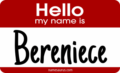 Hello my name is Bereniece png download