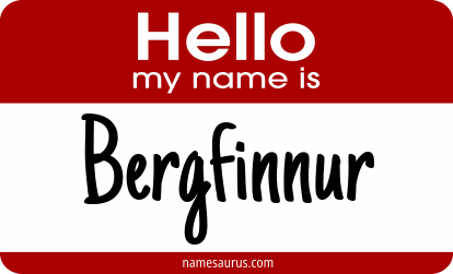 Hello my name is Bergfinnur png download