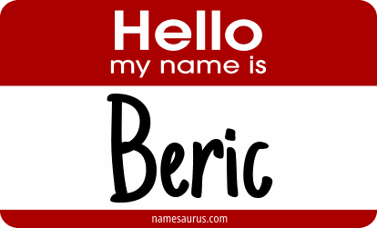 Hello my name is Beric png download