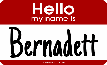 Hello my name is Bernadett png download