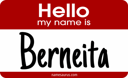Hello my name is Berneita png download