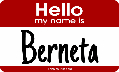 Hello my name is Berneta png download
