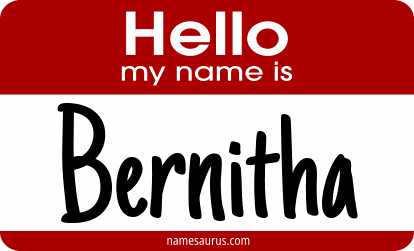 Hello my name is Bernitha png download