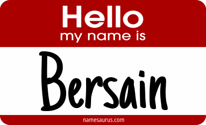 Hello my name is Bersain png download