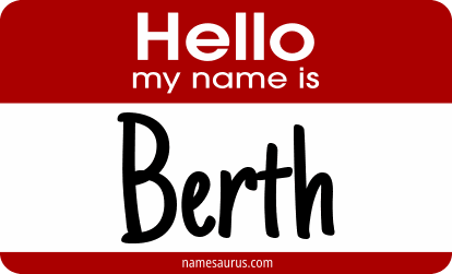 Hello my name is Berth png download