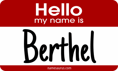 Hello my name is Berthel png download