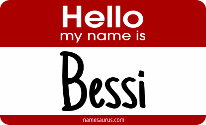 Hello my name is Bessi png download