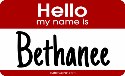 Hello my name is Bethanee png download