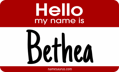 Hello my name is Bethea png download