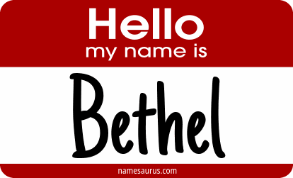 Hello my name is Bethel png download